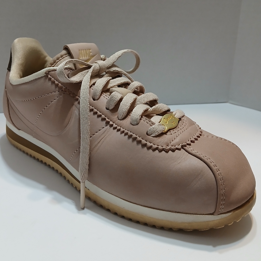 Nike Blush Pink Leather Sneakers